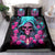 Lady Skull Bedding Set The Good Girl In Me Got Tired Of The Bullshit - Wonder Print Shop