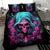 Lady Skull Bedding Set The Good Girl In Me Got Tired Of The Bullshit - Wonder Print Shop