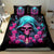 Lady Skull Bedding Set The Good Girl In Me Got Tired Of The Bullshit - Wonder Print Shop