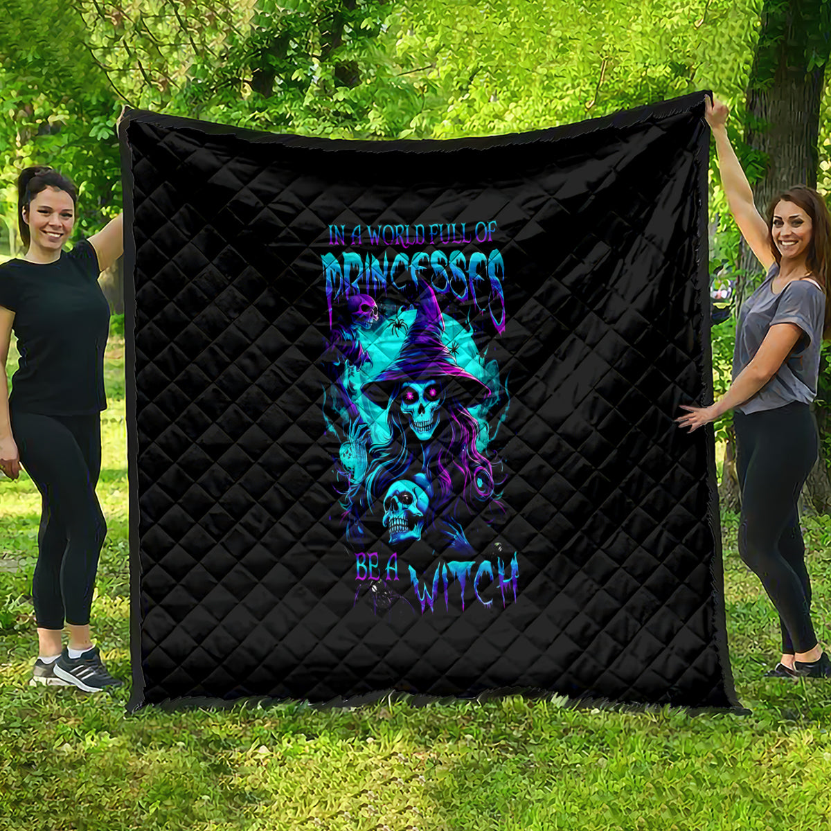 witch-skull-quilt-in-a-world-full-of-princess-be-a-witch