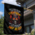 King Skull Garden Flag Don't Make Me Mad Then Tell Me To Calm Down - Wonder Print Shop