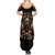 King Skull Summer Maxi Dress Don't Make Me Mad Then Tell Me To Calm Down - Wonder Print Shop