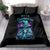 Witch Skull Bedding Set Skull Witch Hello Darkness My Old Friend - Wonder Print Shop