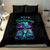 Witch Skull Bedding Set Skull Witch Hello Darkness My Old Friend - Wonder Print Shop