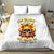 Sunflower Skull Bedding Set Sunflower I'm Blunt Because God Rolled Me That Way - Wonder Print Shop