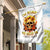 Sunflower Skull Garden Flag Sunflower I'm Blunt Because God Rolled Me That Way - Wonder Print Shop