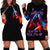 Death Skull Hoodie Dress Of Course I'm Going To Hell - Wonder Print Shop