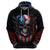 Vintage Skull Hoodie American Skull Vintage - Wonder Print Shop