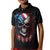 Vintage Skull Kid Polo Shirt American Skull Vintage - Wonder Print Shop