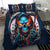 Reaper Skull Bedding Set My Give A Fuck Is Broken But My Go Fuck Yourself Is Fully Functional - Wonder Print Shop