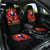 Flame Skull Car Seat Cover I'm Never Alone My Demons Are With Me 24/7 - Wonder Print Shop