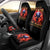 Flame Skull Car Seat Cover I'm Never Alone My Demons Are With Me 24/7 - Wonder Print Shop