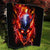 Flame Skull Quilt I'm Never Alone My Demons Are With Me 24/7