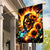 Sunflower Skull Garden Flag She Is Sunshine Mixed With A Little Hurricane - Wonder Print Shop