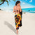 Sunflower Skull Sarong She Is Sunshine Mixed With A Little Hurricane - Wonder Print Shop