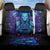 Rose Skull Back Car Seat Cover Four Out Of The Five Voices In My Head Think You An Idiot - Wonder Print Shop