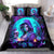 Witch Skull Bedding Set Hello Darkness My Old Friend - Wonder Print Shop