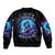 Witch Skull Bomber Jacket Hello Darkness My Old Friend - Wonder Print Shop