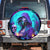 Witch Skull Spare Tire Cover Hello Darkness My Old Friend - Wonder Print Shop