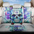 Rose SKull Back Car Seat Cover My Give A Fuck Is Broken But My Go Fuck Yourself Is Fully Functional - Wonder Print Shop