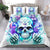 Rose SKull Bedding Set My Give A Fuck Is Broken But My Go Fuck Yourself Is Fully Functional - Wonder Print Shop