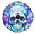 Rose SKull Spare Tire Cover My Give A Fuck Is Broken But My Go Fuck Yourself Is Fully Functional - Wonder Print Shop