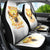 Flower Skull Angel Car Seat Cover Bitch I'm The Fucking Queen - Wonder Print Shop