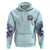 Flower Skull Angel Zip Hoodie The Good Girl In Me Got Tired Of The Bullshit