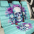 Flower Skull Angel Back Car Seat Cover Stuck Between IDK IDC and IDGAF - Wonder Print Shop