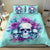 Flower Skull Angel Bedding Set Stuck Between IDK IDC and IDGAF - Wonder Print Shop