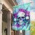 Flower Skull Angel Garden Flag Stuck Between IDK IDC and IDGAF - Wonder Print Shop