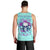 Flower Skull Angel Men Tank Top Stuck Between IDK IDC and IDGAF - Wonder Print Shop