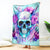 Flower Skull Angel Blanket I'm A Bitch With A Flow Bullshit Tolerance