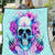 Flower Skull Angel Quilt I'm A Bitch With A Flow Bullshit Tolerance