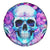 Flower Skull Angel Spare Tire Cover I'm A Bitch With A Flow Bullshit Tolerance - Wonder Print Shop