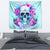 Flower Skull Angel Tapestry I'm A Bitch With A Flow Bullshit Tolerance - Wonder Print Shop