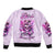 Rose Skull Bomber Jacket Bitch I'm The Fucking Queen - Wonder Print Shop