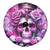 Rose Skull Spare Tire Cover Bitch I'm The Fucking Queen - Wonder Print Shop