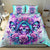 Flower Skull Angel Bedding Set Stuck Between IDK IDC and IDGAF - Wonder Print Shop