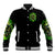 Flame Skull Baseball Jacket I Have 3 Sides Quite Sweet Funny Crazy - Wonder Print Shop