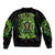 Flame Skull Bomber Jacket I Have 3 Sides Quite Sweet Funny Crazy - Wonder Print Shop