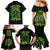 Flame Skull Family Matching Mermaid Dress and Hawaiian Shirt I Have 3 Sides Quite Sweet Funny Crazy - Wonder Print Shop