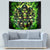 Flame Skull Tapestry I Have 3 Sides Quite Sweet Funny Crazy