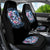 Couple Skull Car Seat Cover From Our Firse Kiss - Wonder Print Shop