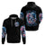 Couple Skull Zip Hoodie From Our Firse Kiss - Wonder Print Shop