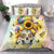 Sunflower Skull Bedding Set She Is Sunshine Mixed With A Little Hurricane - Wonder Print Shop