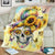 Sunflower Skull Blanket She Is Sunshine Mixed With A Little Hurricane