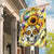 Sunflower Skull Garden Flag She Is Sunshine Mixed With A Little Hurricane - Wonder Print Shop