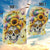 Sunflower Skull Garden Flag She Is Sunshine Mixed With A Little Hurricane - Wonder Print Shop