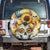 Sunflower Skull Spare Tire Cover She Is Sunshine Mixed With A Little Hurricane - Wonder Print Shop